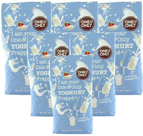 One and Only Yoghurt Frapp&eacute; - 6 x 1kg