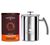 Pack Mousseur &agrave; lait en acier 33 cl Bialetti + Chocolat en poudre Tradition Monbana image