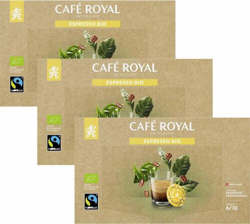 Caf&eacute; Royal Nespresso&reg; Professional Organic Espresso Capsules x 150