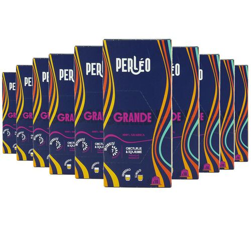 10x10 Nespresso* Original Grande-compatible pods - PERL&Eacute;O