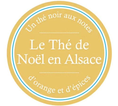 Comptoir Fran&ccedil;ais du Th&eacute; Christmas Tea No&euml;l en Alsace - 20 tea bags image number 2