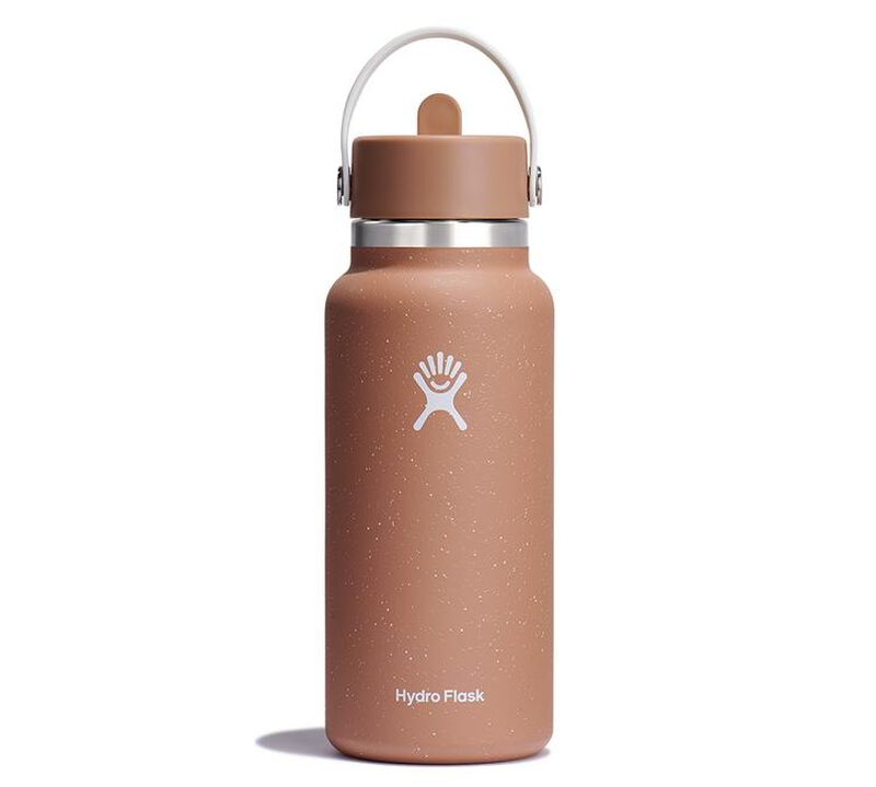 Bouteille isotherme Wide Flex Straw Cap Sandy 94 cl - HYDRO FLASK image number 0