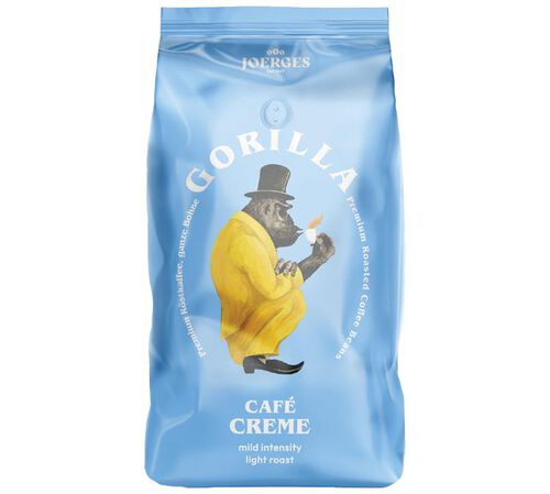 Gorilla Coffee Caf&eacute; Cr&egrave;me Coffee Beans - 1kg