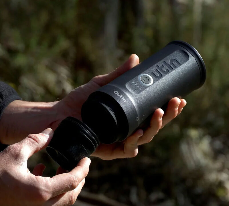OutIn Nano Portable - Caffettiera da viaggio - Grigio Scuro image number 7