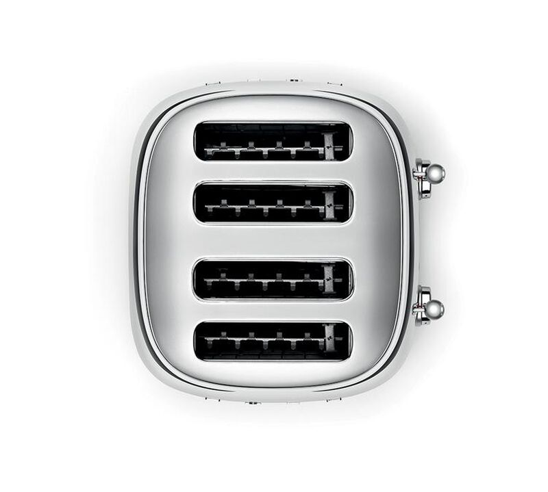 Grille-pain TSF03SSEU 4 tranches Chrom&eacute; - SMEG image number 2