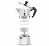 Bialetti Moka Express 6 cups Coffee Maker + Induction Plate Converter image number 4