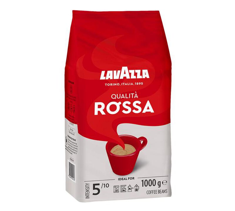 Lavazza - Caff&egrave; in grani - Qualit&agrave; Rossa 1 Kg image number 0
