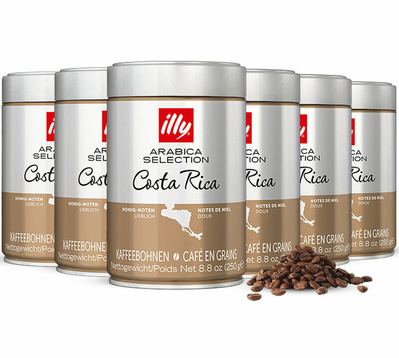 Illy - Caff&egrave; in grani - Costa Rica 6 x 250 g image number 0