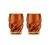 Verres double paroi - Pavina Paris rouge - 2 x 27cl - BODUM image