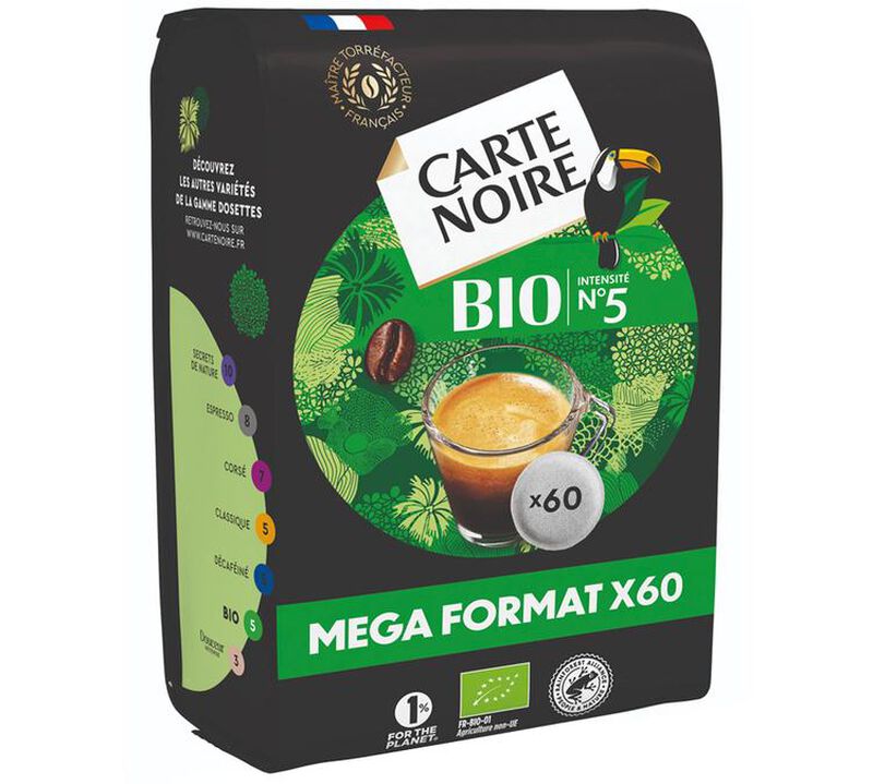 60 dosettes Caf&eacute; BIO - CARTE NOIRE image number 3