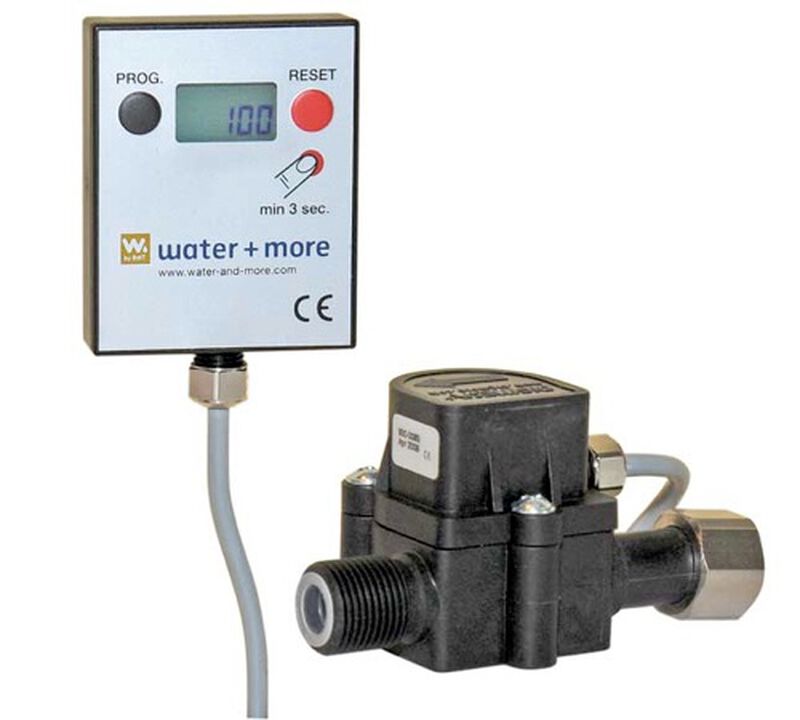 D&eacute;bitm&egrave;tre &eacute;lectronique BWT WATER+MORE - Aquameter avec &eacute;cran LCD image number 0