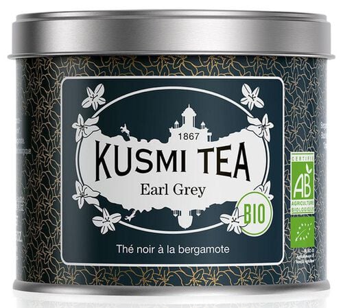Kusmi Tea  - Earl Grey biologico in barattolo da 100 g