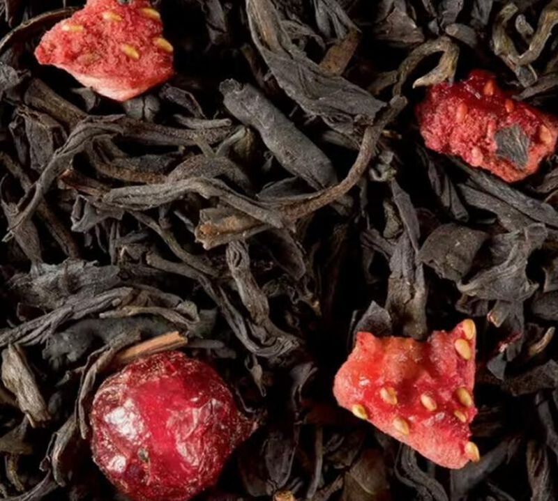 Th&eacute; Noir Quatre Fruits Rouges - Vrac 200 g - DAMMANN FR&Egrave;RES image number 0