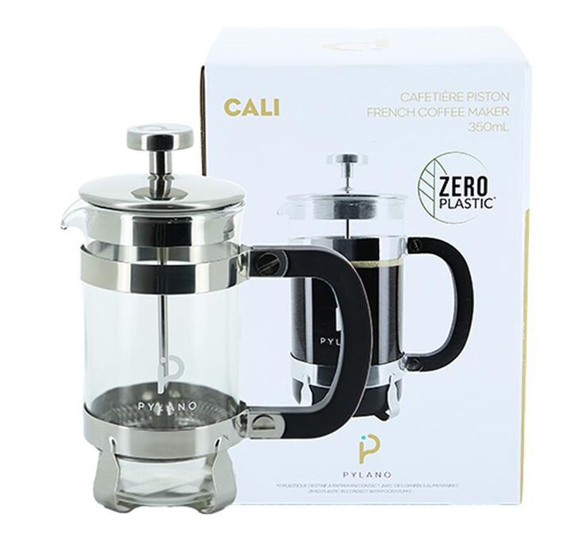 Pylano - Caffettiera francese Cali 3 tazze + 2 bicchieri doppia parete Mila image number 7