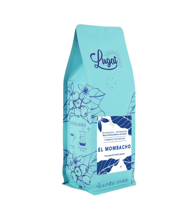 Caf&eacute;s Lugat Coffee Beans El Mombacho from Nicaragua - 4x250g image number 2