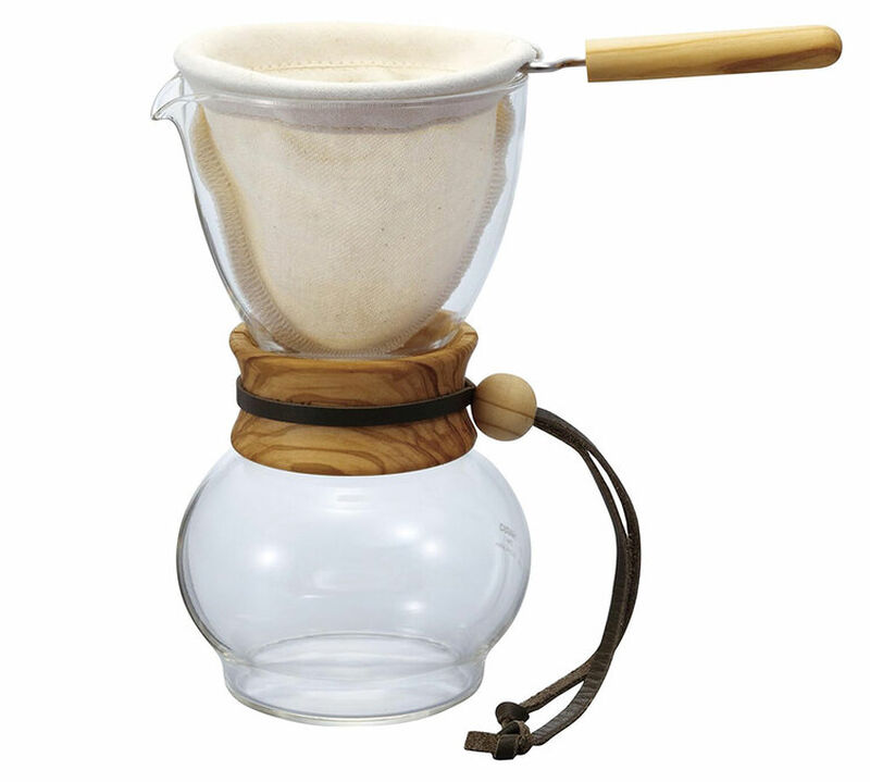 Hario DPW Drip Pot with cloth filter for 1-2 cups image number 0