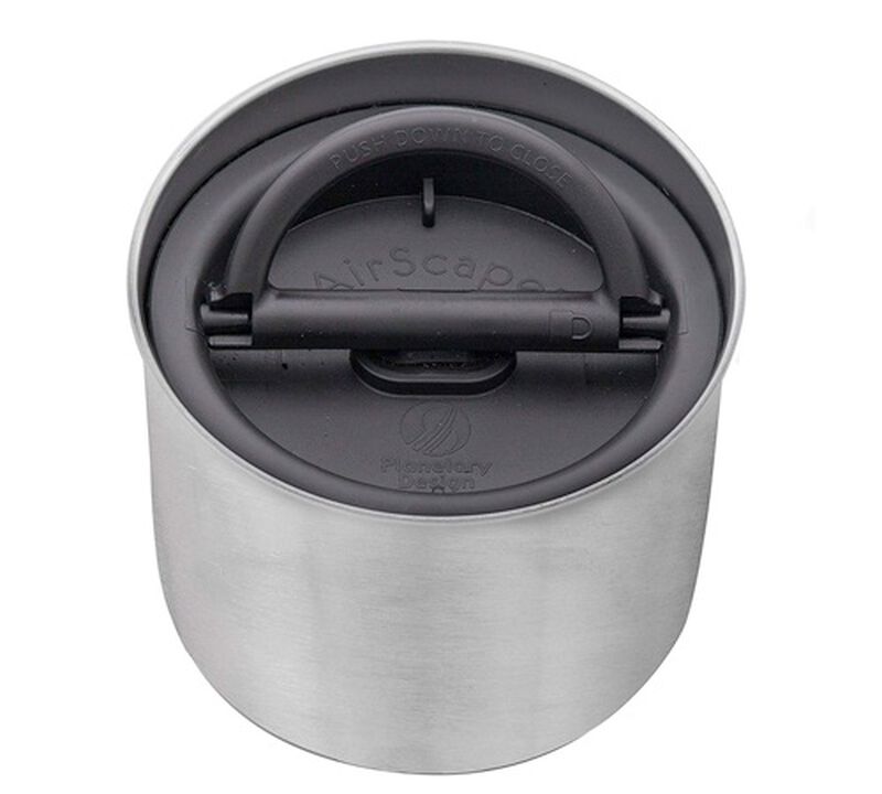 Airscape Coffee Canister in Stainless Steel - 250g image number 1