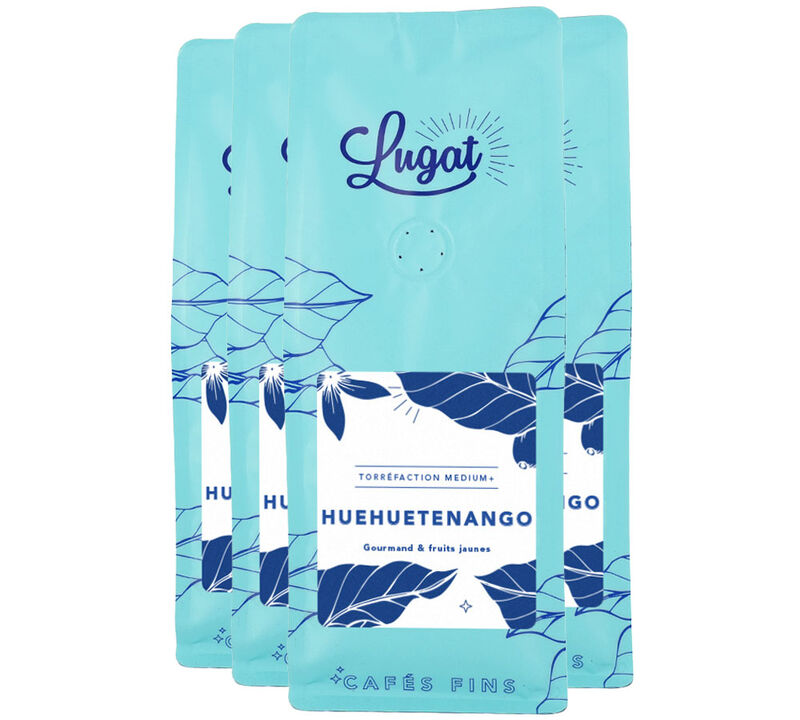 4 x 250 g - Caf&eacute; en grain - Guatemala Huehuetenango - LUGAT image number 0