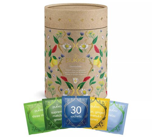 Pukka Organic Tea Selection Box Discovery Box x 30 Tea Bags