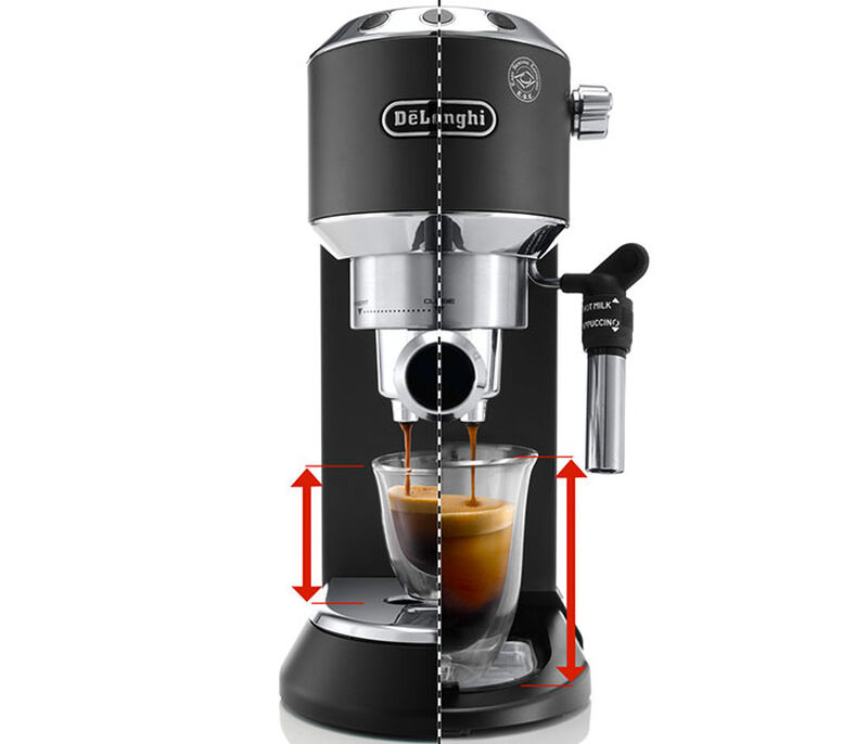 DeLonghi Dedica EC685.BK Nero Macchina per caff&egrave; espresso image number 4