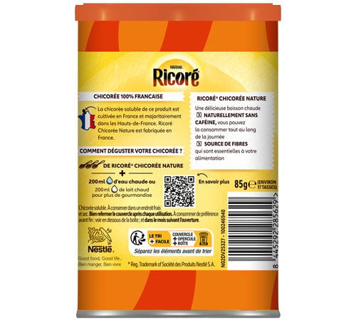 85 g - Chicor&eacute;e soluble - Nature en bo&icirc;te - RICOR&Eacute; image number 1