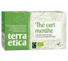 Mint green tea - 20 tea bags. - Terra Etica image number 0