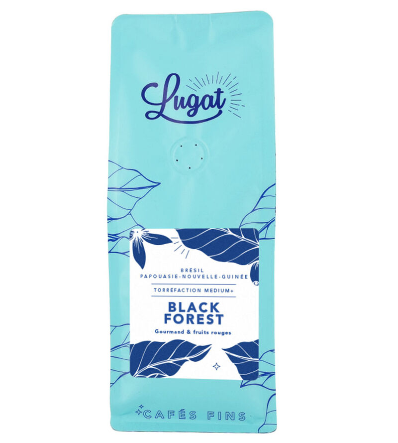 Lugat - Caff&egrave; macinato - Black Forest 230 g image number 0