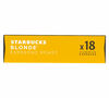 Starbucks Nespresso* Original Compatible Pods Blonde Espresso Roast x 18 image number 1