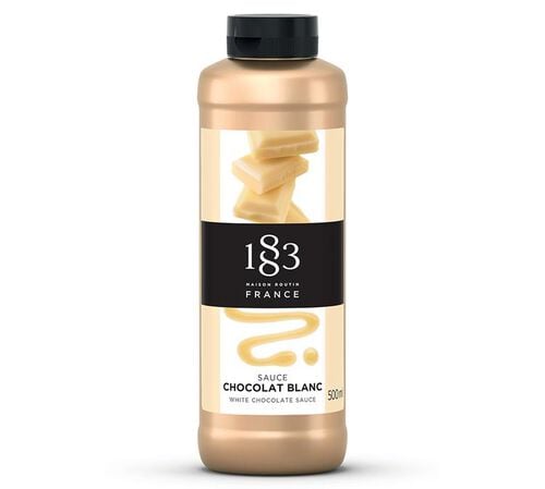 Sauce chocolat blanc 500 ml - 1883 ROUTIN
