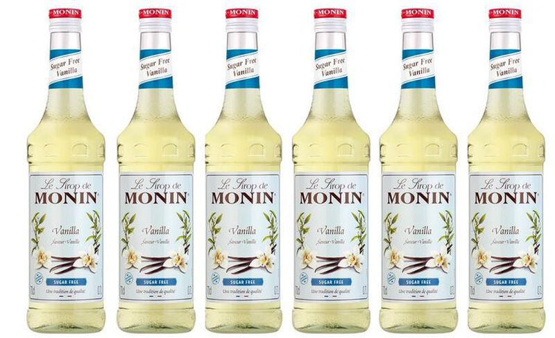 Sirop de Vanille sans sucre - Monin 6 x 70 cl image number 0
