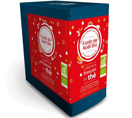 Comptoir Fran&ccedil;ais du Th&eacute; Organic Christmas Tea For&ecirc;t de No&euml;l - 20 tea bags