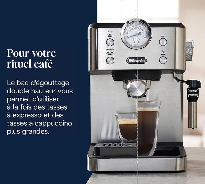 Machine Expresso DELONGHI EM450M Linea Classic Inox image number 7