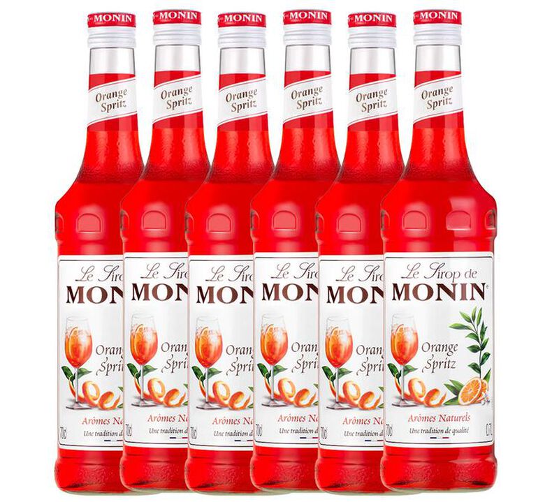 Monin Sirup Orange Spritz 6 x 0,7 L image number 0