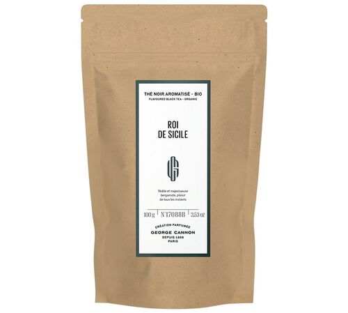 Th&eacute; Noir Roi de Sicile Bio - Vrac 100 g - GEORGE CANNON image number 1