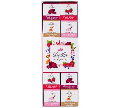 Assortiment Gourmands Sucr&eacute; Sal&eacute; 4 Saveurs - 24 napolitains - DOLFIN