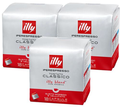 Illy Iperespresso Classico Roast Value Pack x 54 coffee capsules