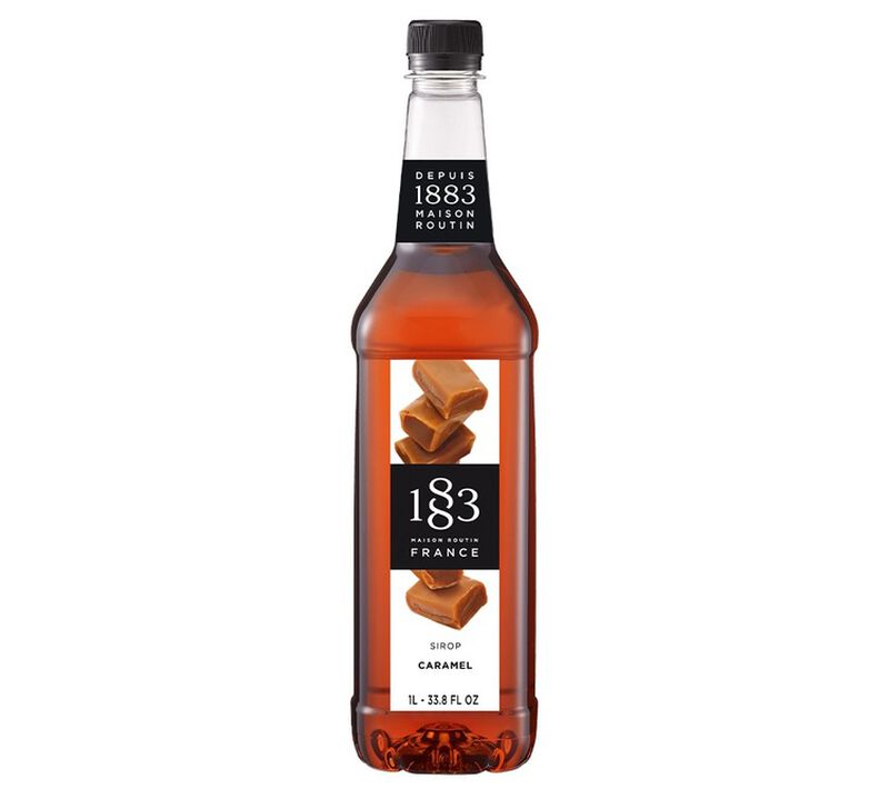 Sirop 1883 Routin Caramel Nature - Bouteille plastique - 1L image number 0
