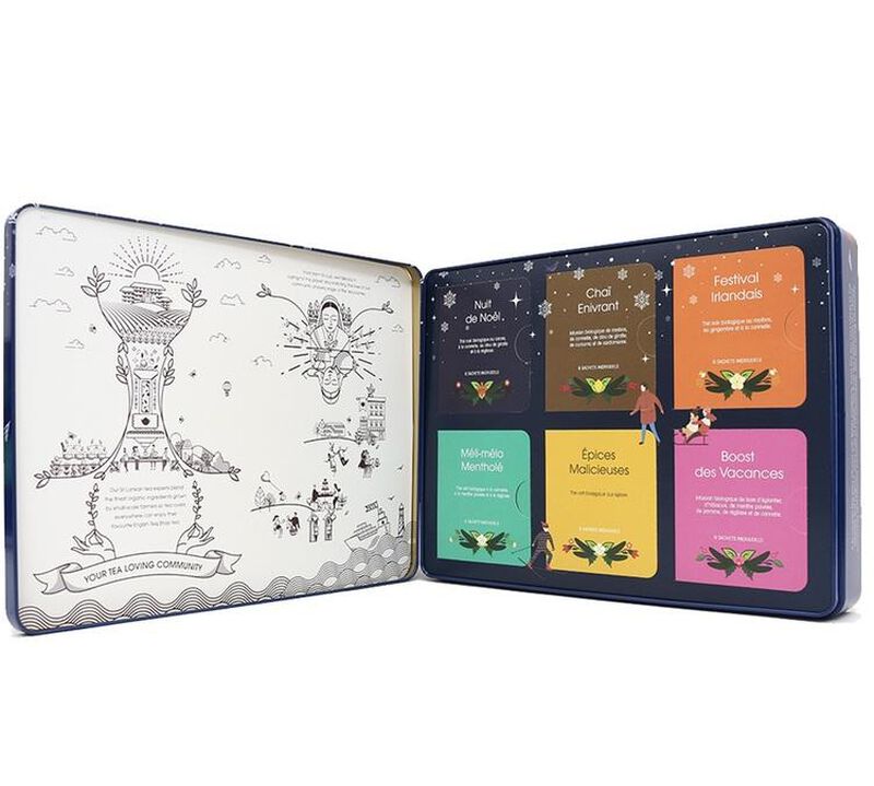 English Tea Shop Premium Holiday Collection - Blue edition - Organic tea x36 sachets image number 1