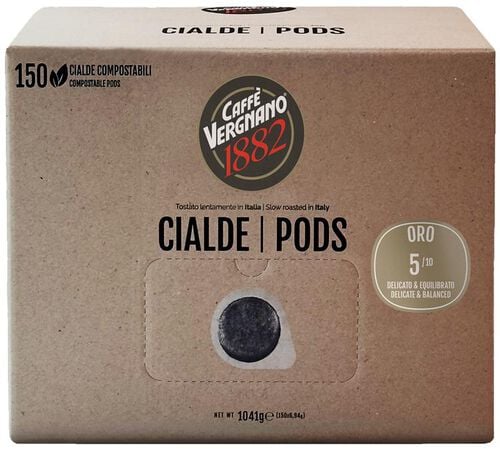 Caff&egrave; Vergnano ESE pods Oro x 150