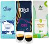 Pack d&eacute;couverte 3 x 250 g Caf&eacute; moulu avec lot de 2 verres &ndash; MAXICOFFEE image number 0