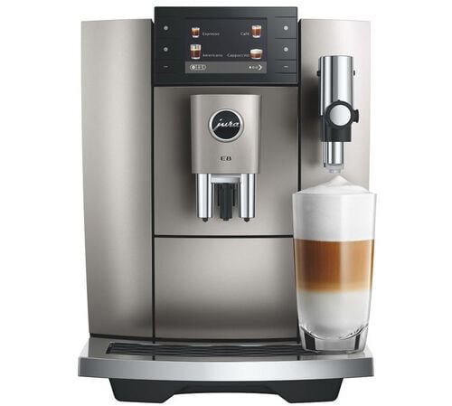 Expresso Broyeur JURA - E8 Midnight Silver (ED) Smart Connect Offert