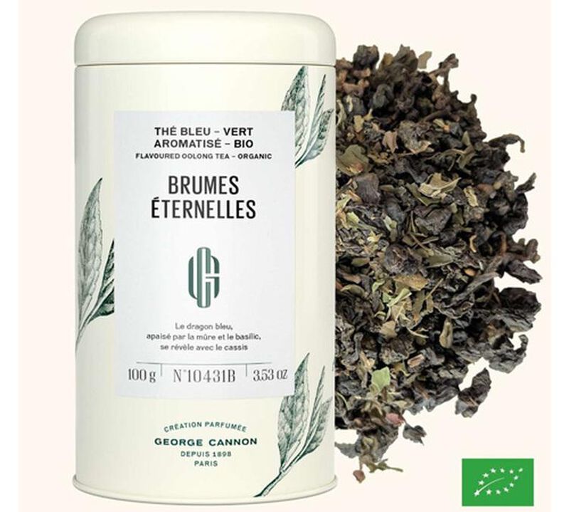 Oolong Tee Bio "Brumes &eacute;ternelles" 100 g loser Tee in der Dose  - George Cannon image number 1