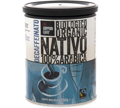 Goppion Caff&egrave; 'Nativo' organic decaffeinated ground coffee - 250g