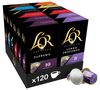 120 Nespresso* Original compatible capsules - Assortment of 8 varieties - L'OR ESPRESSO image number 0