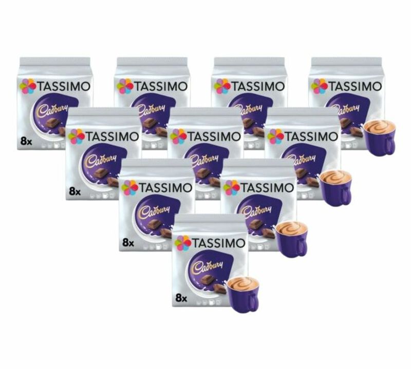 Tassimo pods Cadbury Hot Chocolate x 80 T-Discs image number 0
