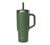 Gourde isotherme paille et bouchon &eacute;tanche kaki - 90 cl - QWETCH image