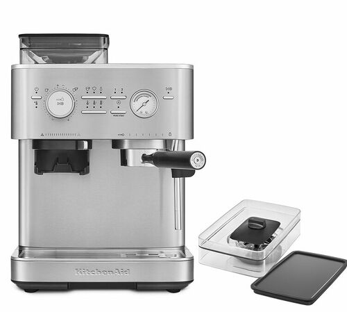 KitchenAid 5KES6551ESX Macchina semi automatica con macinacaff&egrave; Acciaio
