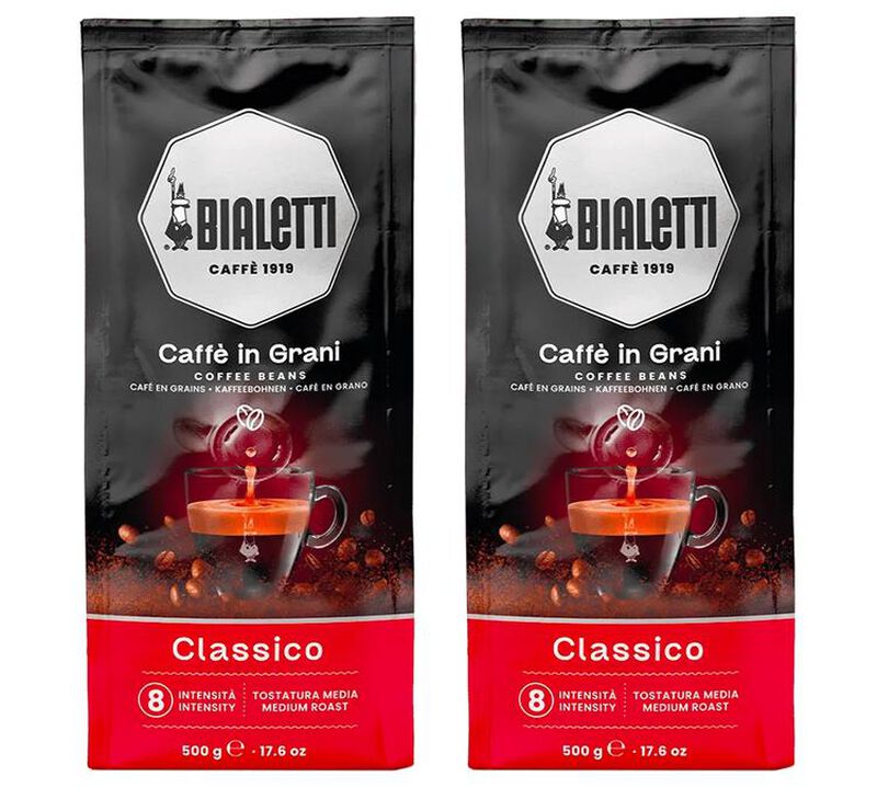 Bialetti - Esperto Classico coffee beans - 2x500g image number 0