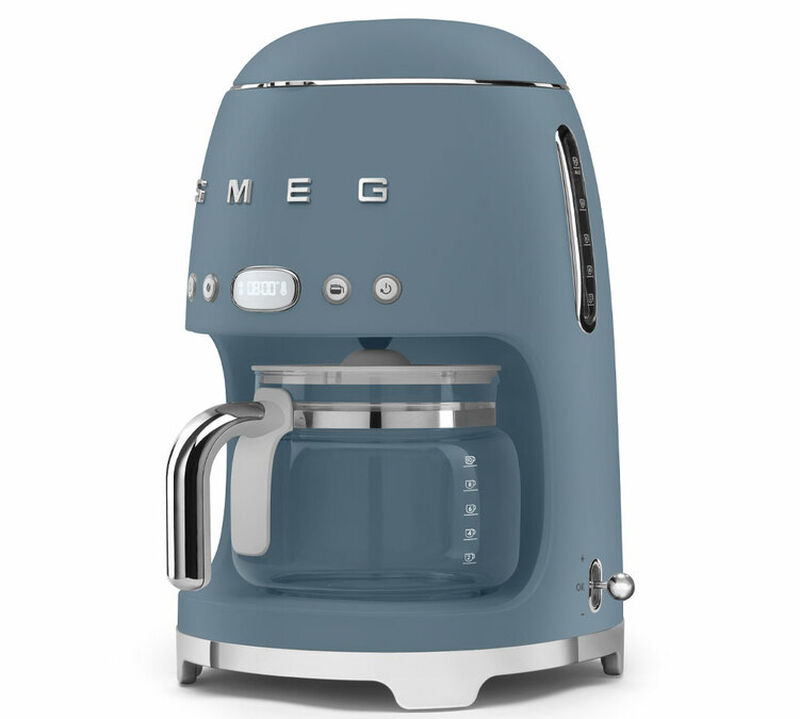 Cafeti&egrave;re filtre programmable SMEG bleu orage DCF02SBMEU image number 2