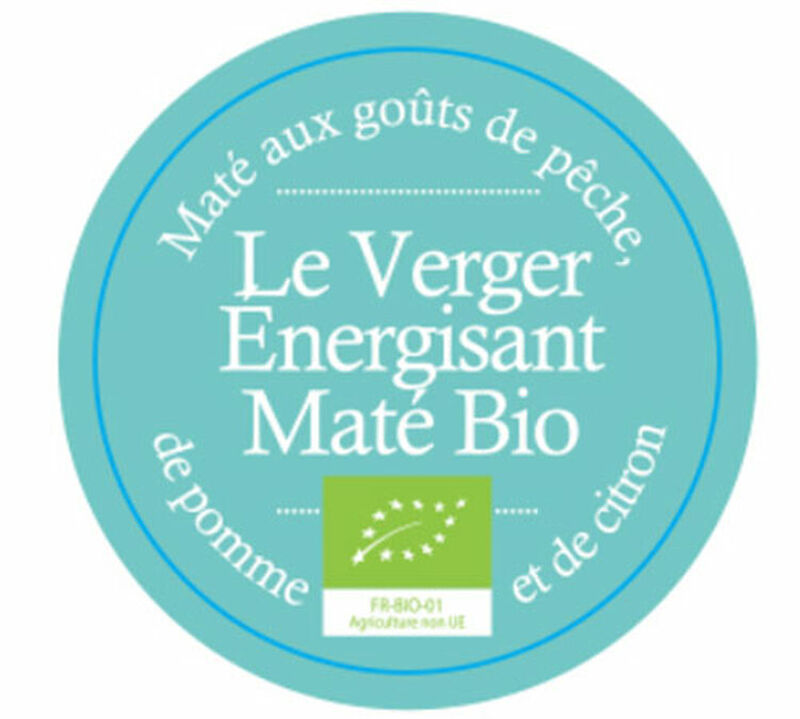 Th&eacute; Glac&eacute; le Verger Energisant Mat&eacute; Bio - 10 sachets - COMPTOIR FRAN&Ccedil;AIS DU TH&Eacute; image number 1